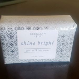 Shine Bright Goat Milk Bar Soap